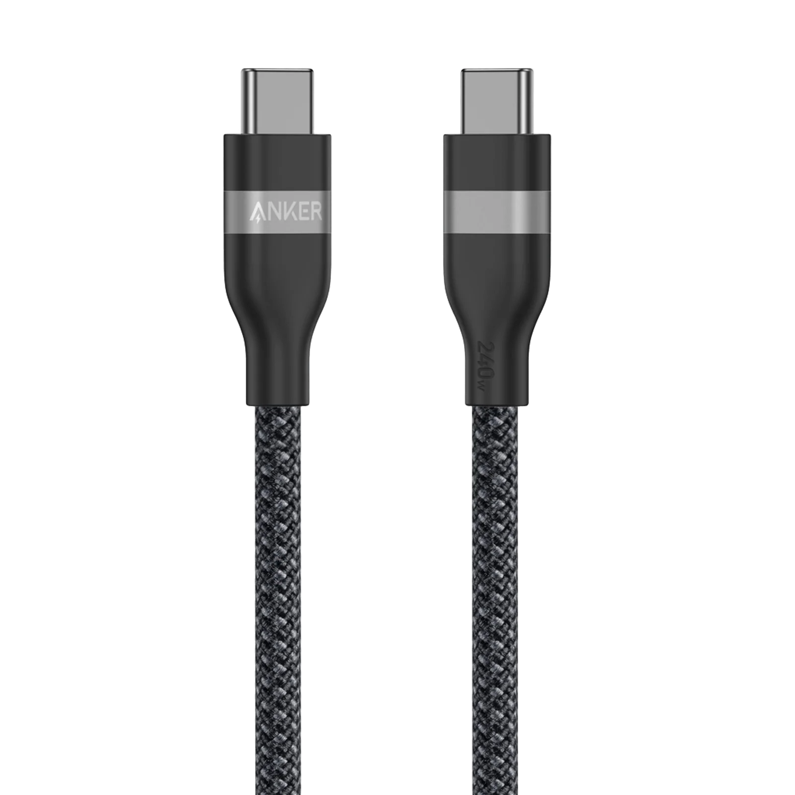 Anker USB-C to USB-C Cable (3 ft / 6 ft, 240W, Upcycled-Braided)