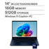 HP - OmniBook X Flip 2-in-1 - 14" 2K Touch-Screen Laptop