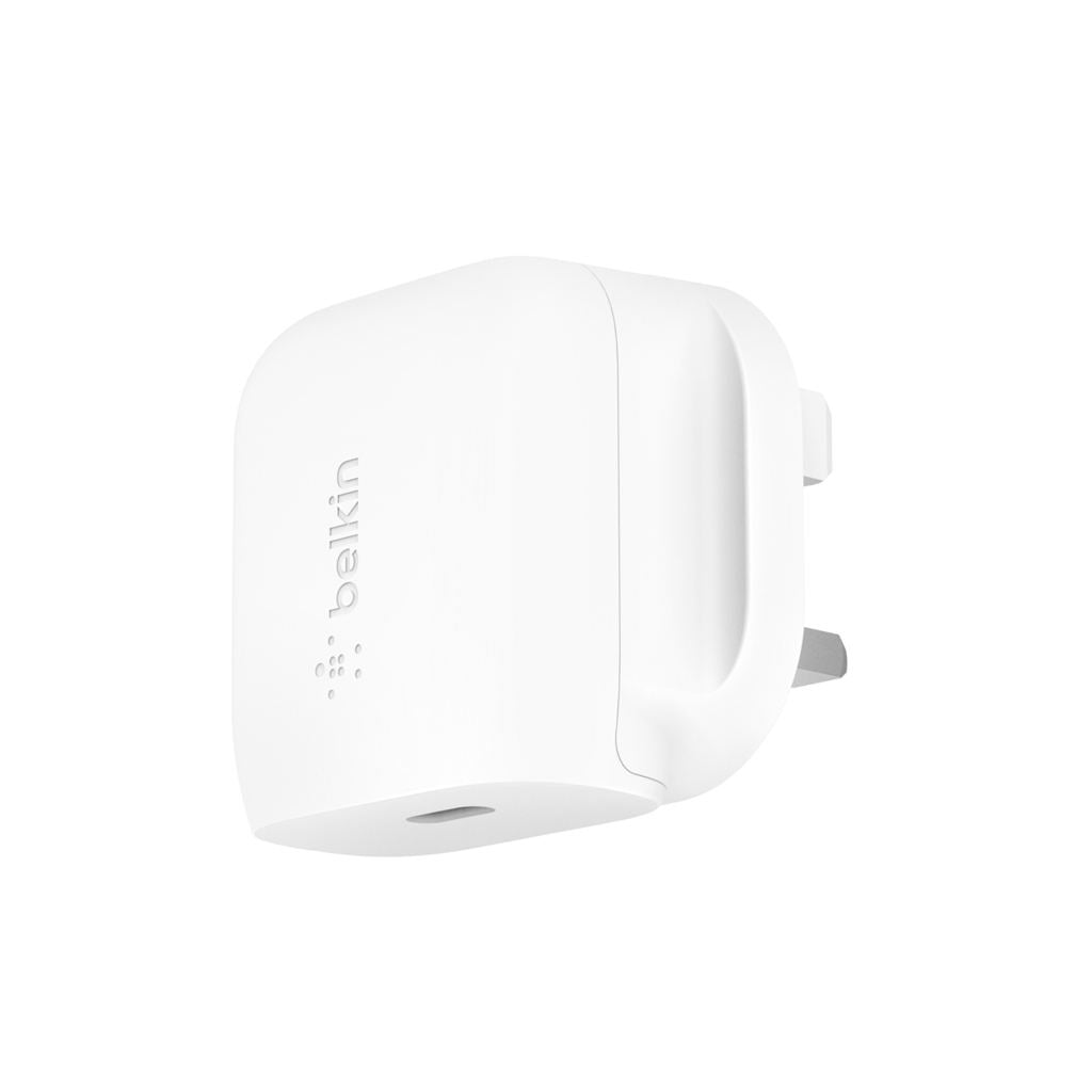 Belkin 20W USB-C PD GaN Wall Charger + USB-C to Lightning Cable (6849164443711)