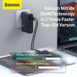 Baseus 45W 2 in 1 GaN PD Quick Charger & 10000mAh Power Bank (4709930434623)