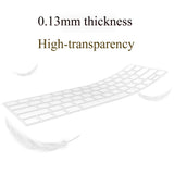 Wiwu Us Layout Laptop Keyboard Cover For Apple MacBook 11 12 13 15 High Transparency No Letters Waterproof For Apple MacBook Keyboard Cover - Custom Mac BD (1412707450943)