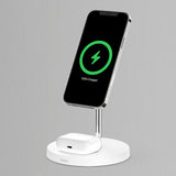 Belkin 2-in-1 Wireless Charger Stand with MagSafe 15W (6849176600639)