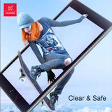 Xundd Tempered Film For iPad 10.2, iPad Air 4, iPad Pro 12.9 Screen Protector Curved Edge 2.5D Anti Fingerprint Scratch Proof Clear 9H Hardness Safe (4876055019583)