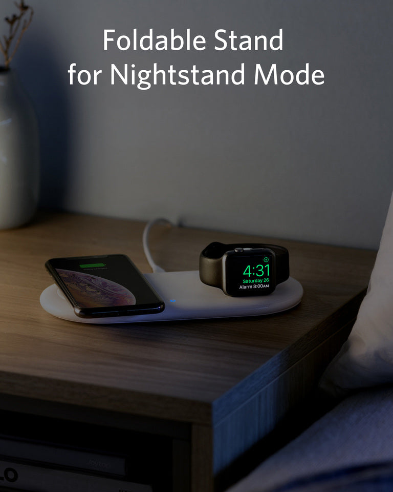 Anker PowerWave+ Pad wireless charger with Watch Holder | Custom Mac BD