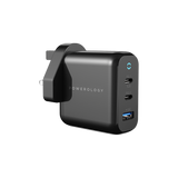 Powerology 3-Output 65W GaN Charger with Power Delivery (6849892155455)