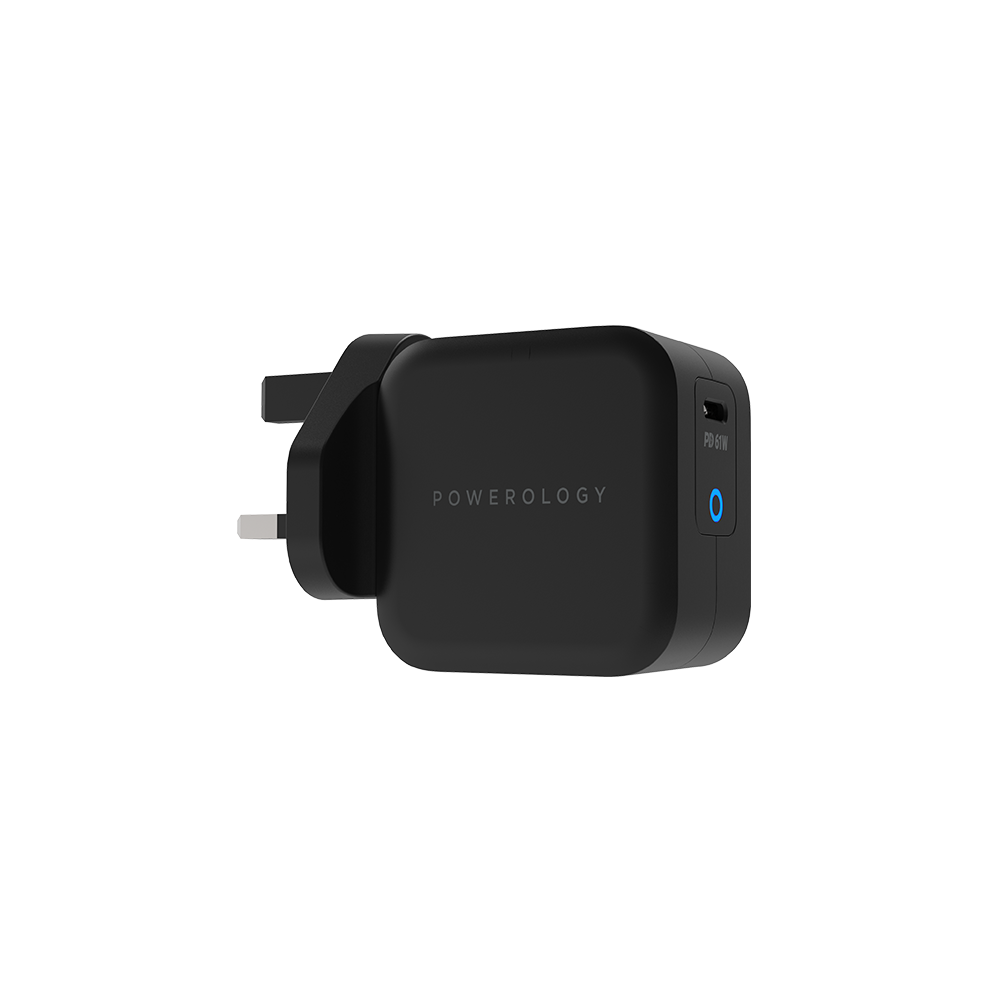 POWEROLOGY Ultra-Compact 61W Power Delivery GaN Charger (6844816654399)