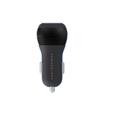 Powerology Dual Port Car Charger 30W USB 2.4A + PD 18W With Type-C To Mfi Lighting Cable 0.9M (6849884717119) (6849885372479)